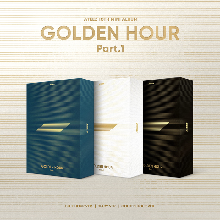 ATEEZ 10TH MINI ALBUM GOLDEN HOUR PART 1