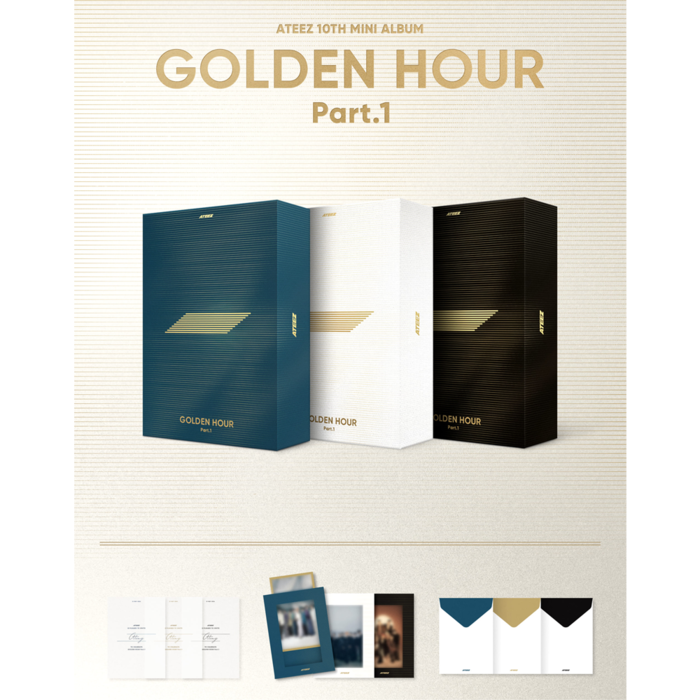 ATEEZ 10TH MINI ALBUM GOLDEN HOUR PART 1