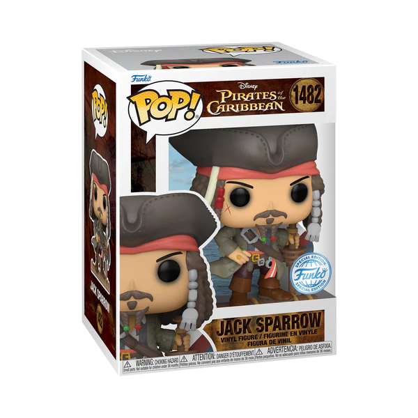 Funko POP! Disney Pirates of the Caribbean - Jack Sparrow Special Edition #1482