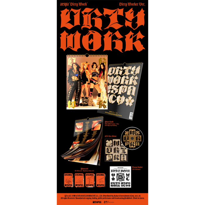 AESPA - DIRTY WORK (DIRTY WORKER VER)
