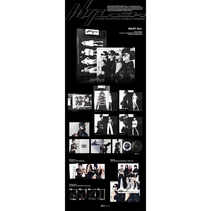 AESPA 5TH MINI ALBUM WHIPLASH (BEAT VER)