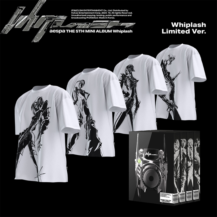 AESPA 5TH MINI ALBUM WHIPLASH LIMITED VER