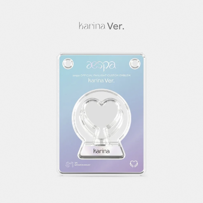AESPA FANLIGHT CUSTOM EMBLEM KARINA VER