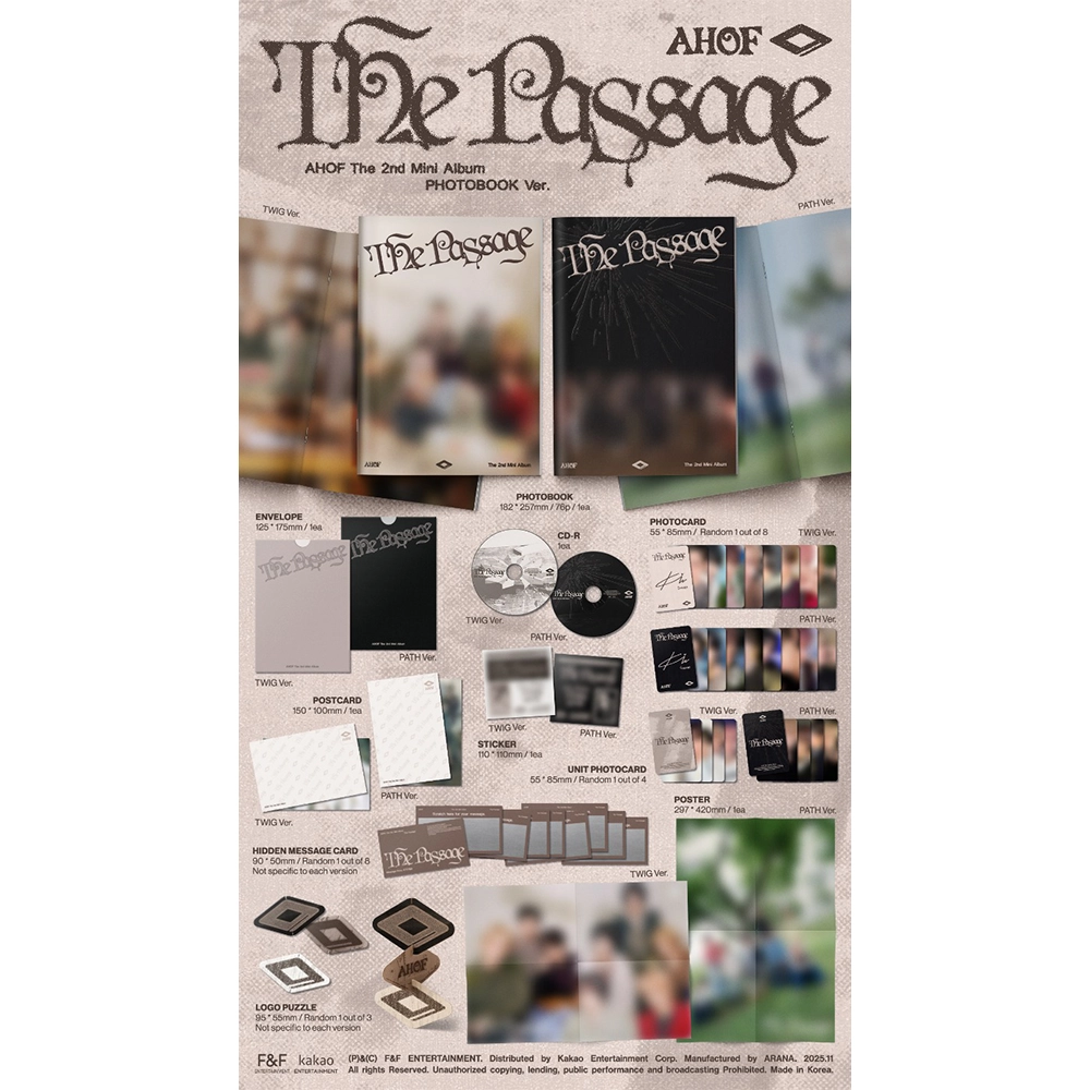 AHOF - THE PASSAGE (PHOTOBOOK VER)