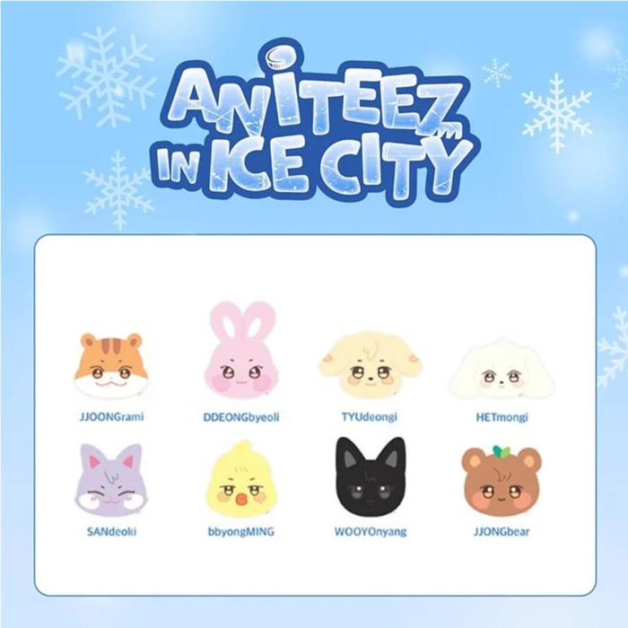 ATEEZ - ANITEEZ IN ICE CITY OFFICIAL MD PLUSH FACE CUSHION