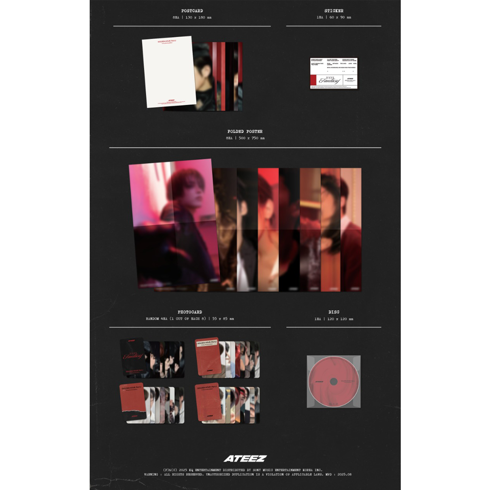 ATEEZ - GOLDEN HOUR: PART.3 (IN YOUR FANTASY EDITION) (LIMITED FANTASY VER) 2