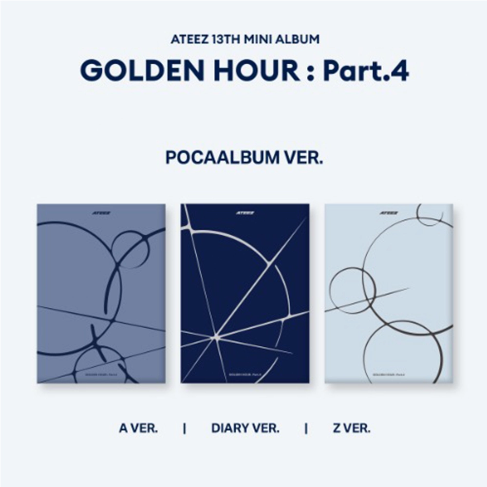 ATEEZ - GOLDEN HOUR: PART.4 (POCA ALBUM)