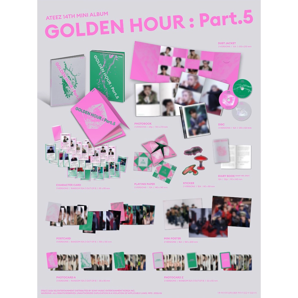 ATEEZ - GOLDEN HOUR: PART.5