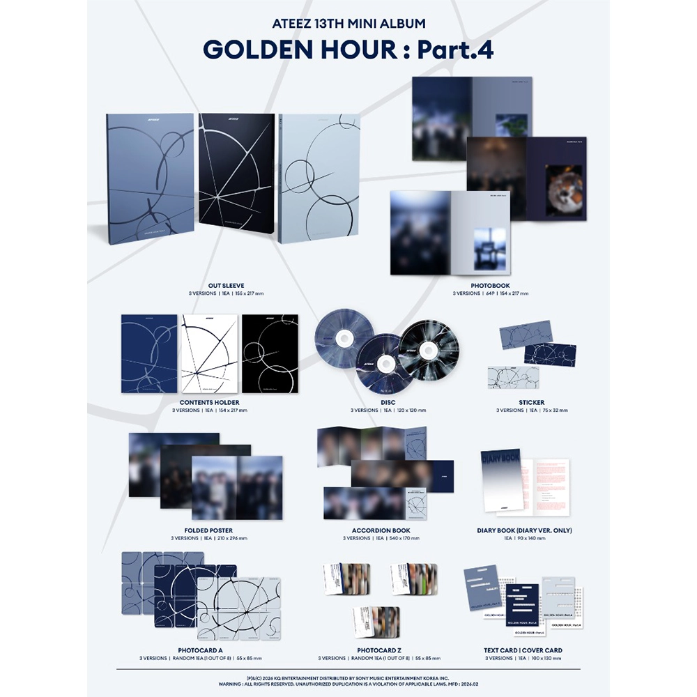 ATEEZ - GOLDEN HOUR: PART.4