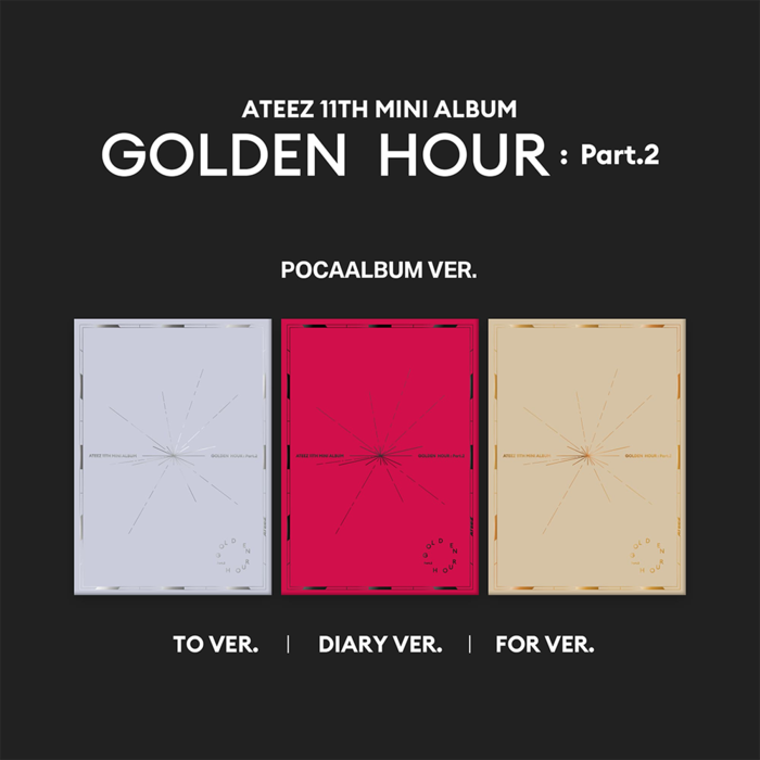 ATEEZ 11TH MINI ALBUM GOLDEN HOUR WEVERSE