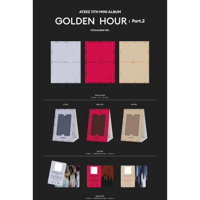 ATEEZ 11TH MINI ALBUM GOLDEN HOUR WEVERSE