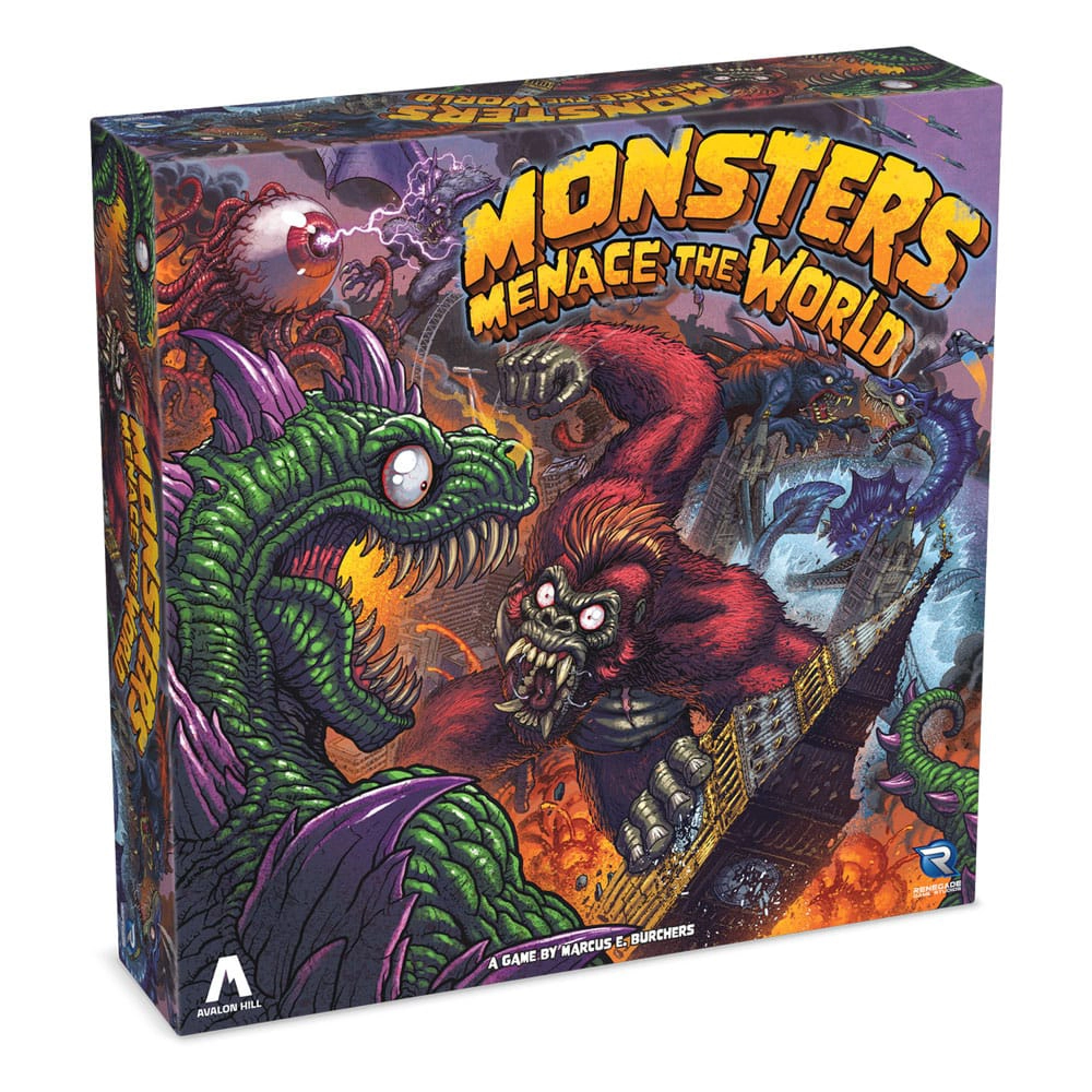 Avalon Hill Board Game Monsters Menace The World (English Version) 0
