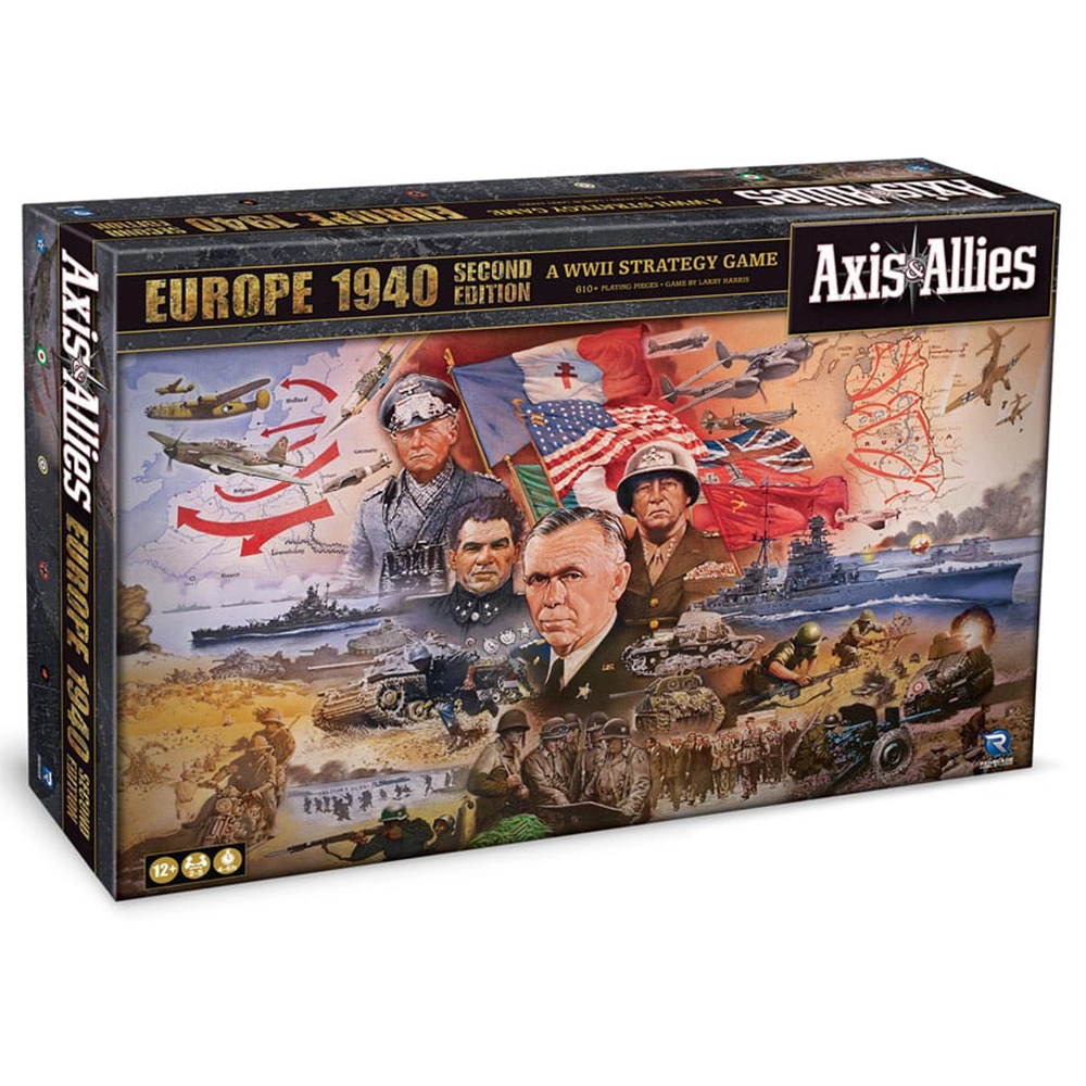 Axis & Allies Board Game Axis & Allies: 1940 Europe Second Edition (English Version) 0