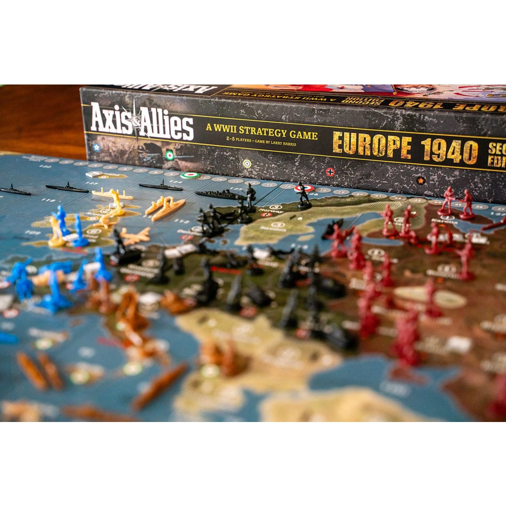 Axis & Allies Board Game Axis & Allies: 1940 Europe Second Edition (English Version) 2