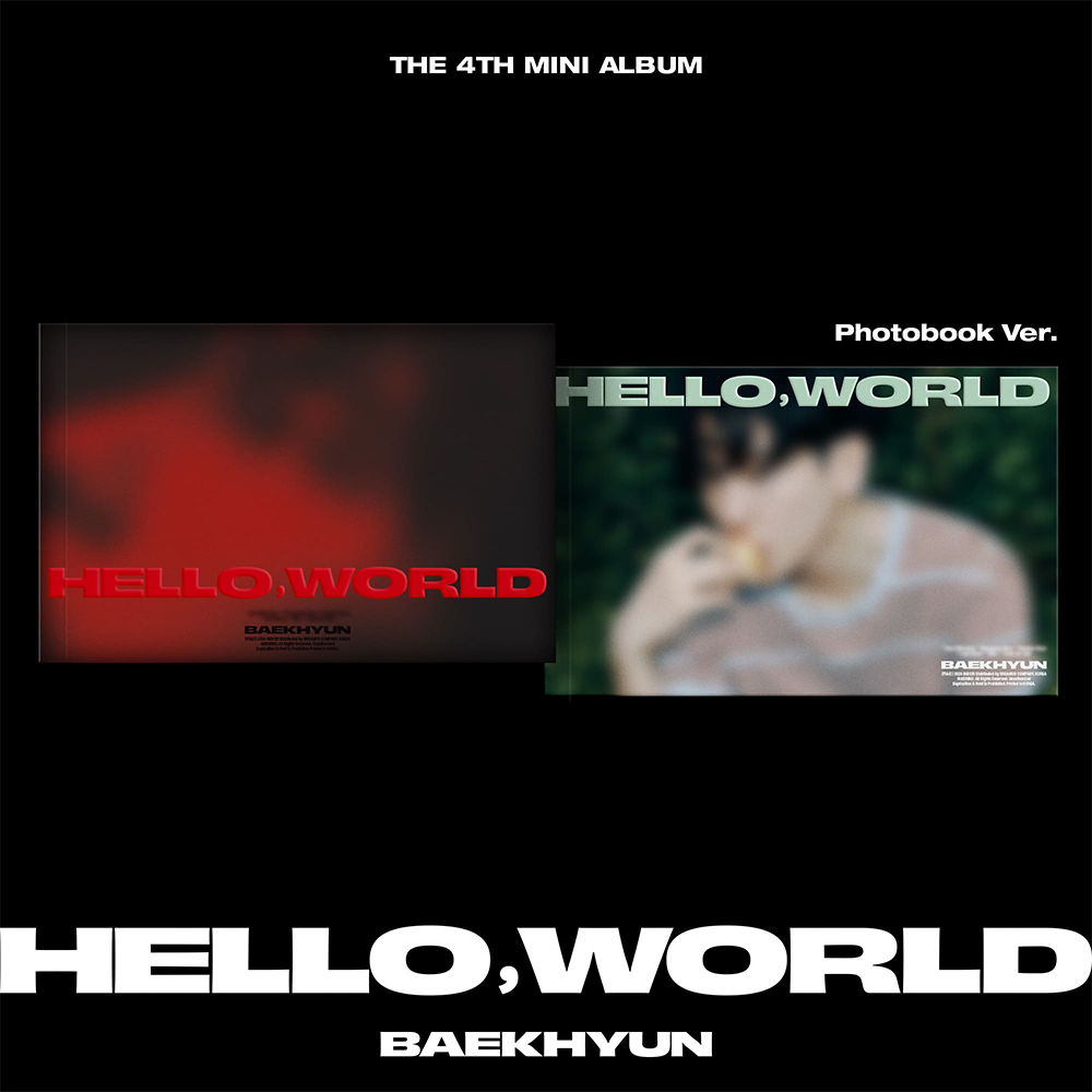 BAEKHYUN - HELLO, WORLD (THE 4TH MINI ALBUM) PHOTOBOOK VER 0