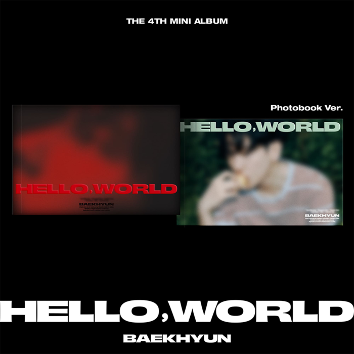 BAEKHYUN - HELLO, WORLD (THE 4TH MINI ALBUM) PHOTOBOOK VER