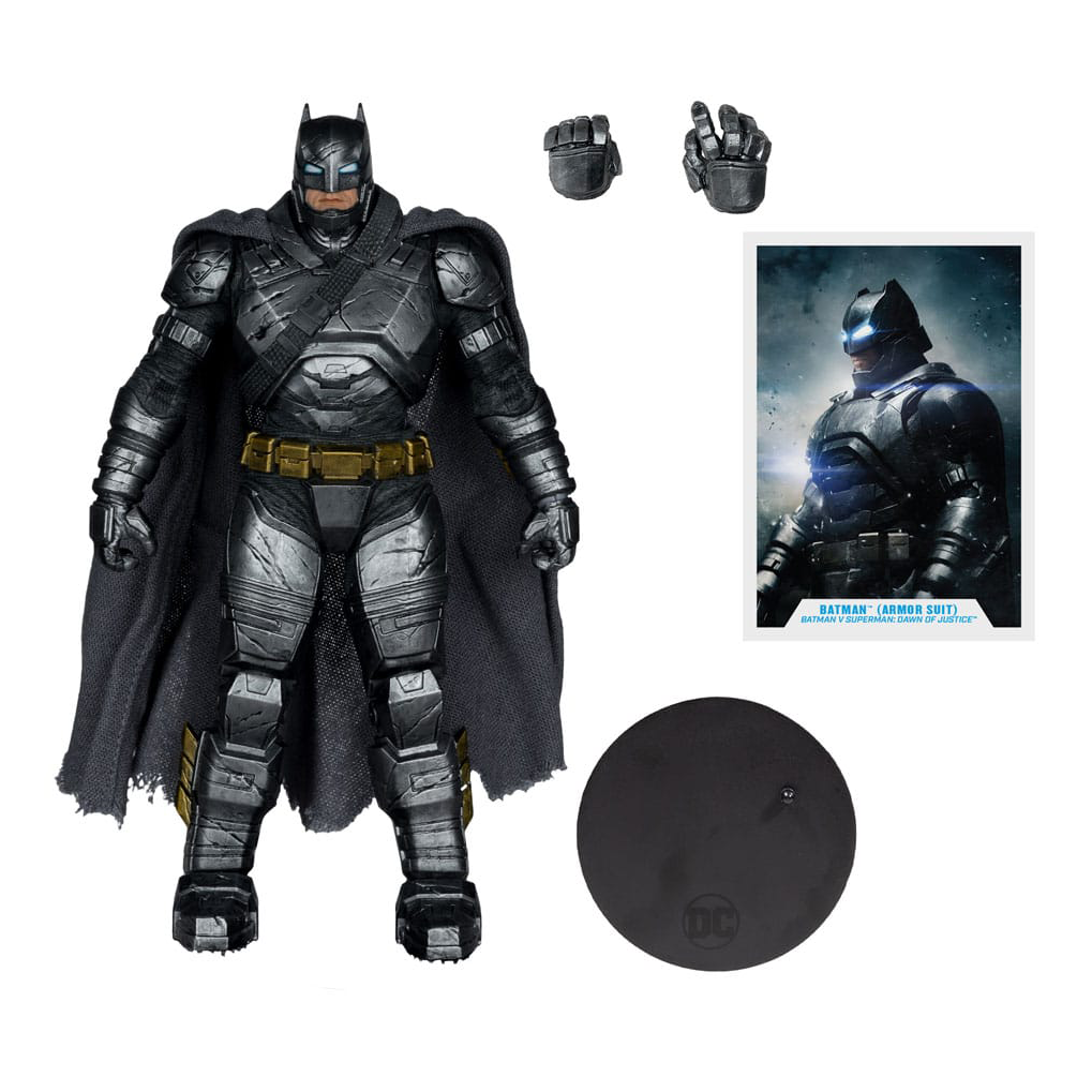 Batman v Superman: Dawn of Justice DC Multiverse Action Figure Batman (Armor Suit) 19 cm 3