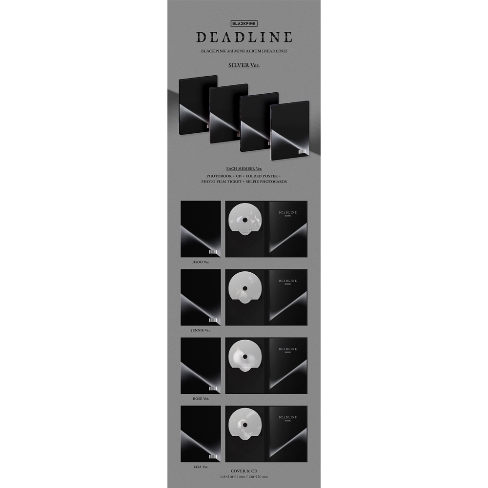 BLACKPINK - DEADLINE (SILVER VER)