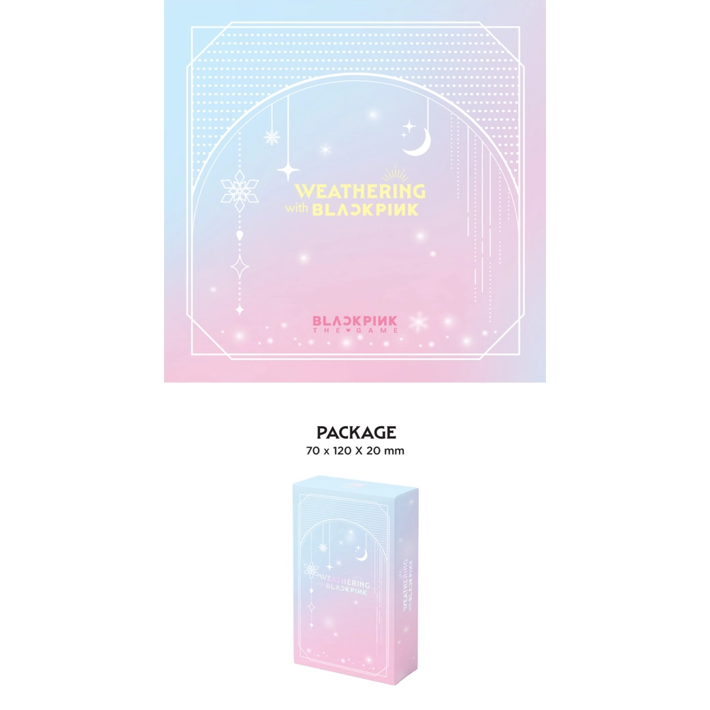 BLACKPINK - THE GAME COUPON CARD COLLECTION (WEATHERING WITH BLACKPINK)