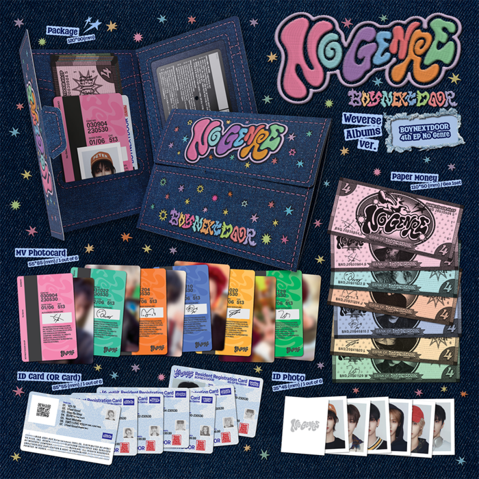 BOYNEXTDOOR - NO GENRE (WEVERSE ALBUMS VER)