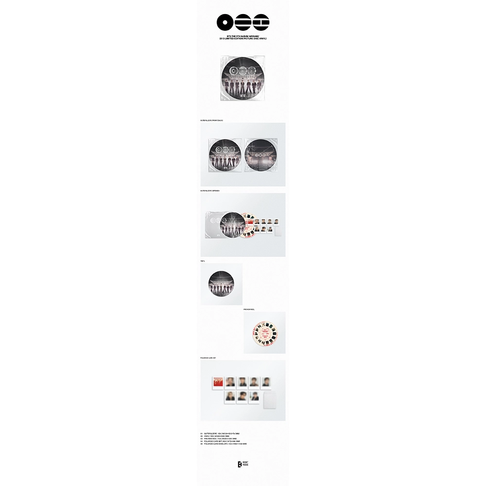 BTS - ARIRANG (613 Limited Edition Picture Disc Vinyl)
