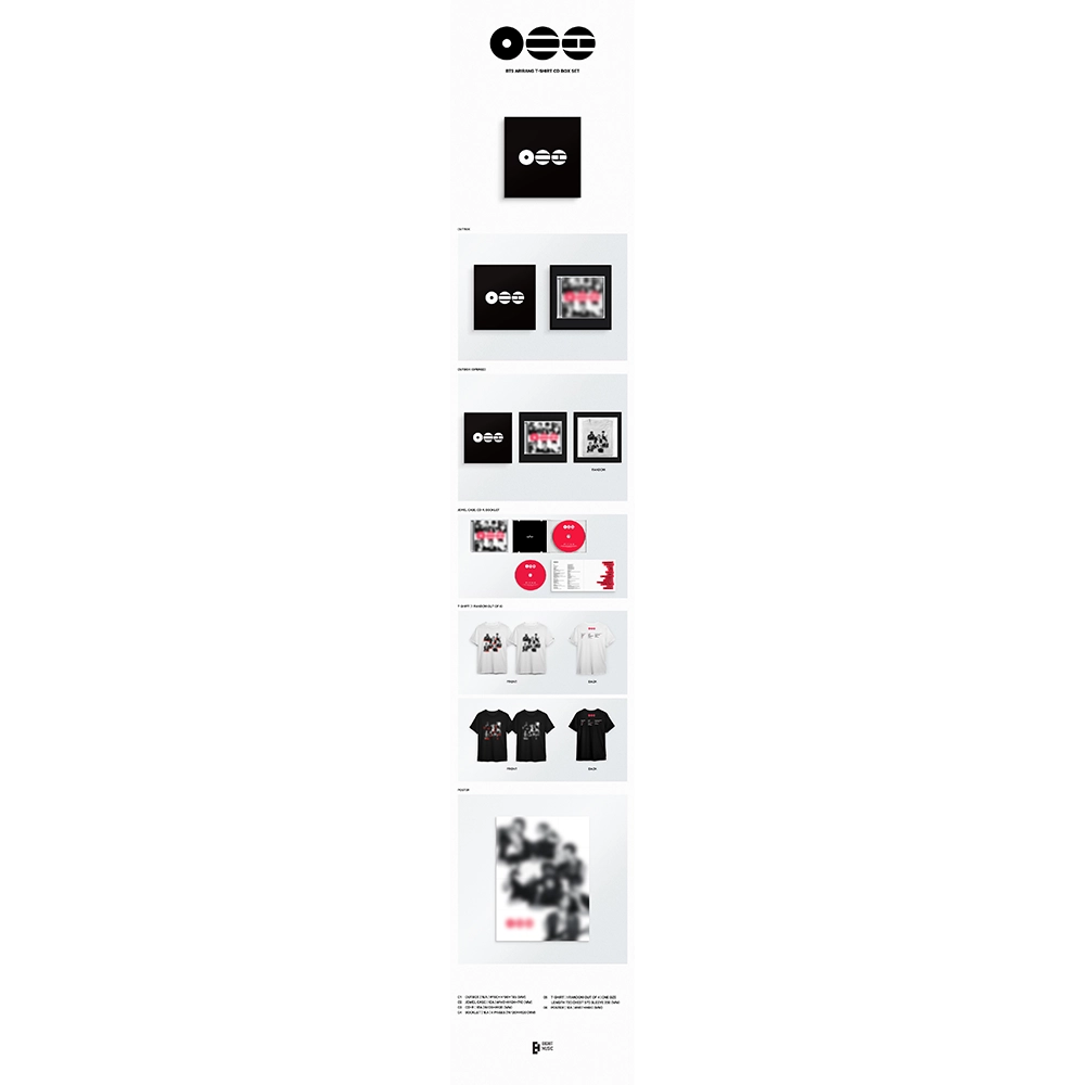 BTS - ARIRANG (T-SHIRT CD BOX SET)