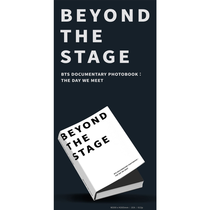 BTS - BEYOND THE STAGE - DOCUMENTARY PHOTOBOOK "THE DAY WE MEET"