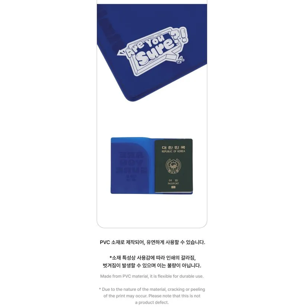 BTS JIMIN & JUNG KOOK - ARE YOU SURE?! OFFICIAL MD PASSPORT COVER