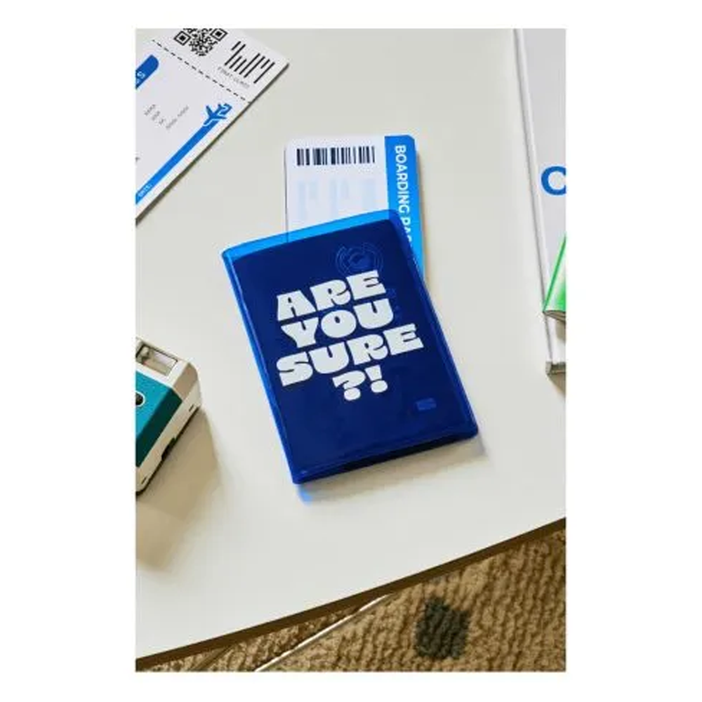 Are You Sure!? パスポートポーチ BTS Jimin x Jung Kook Are You Sure?! Season2 Passport Pouch - A-KPOP