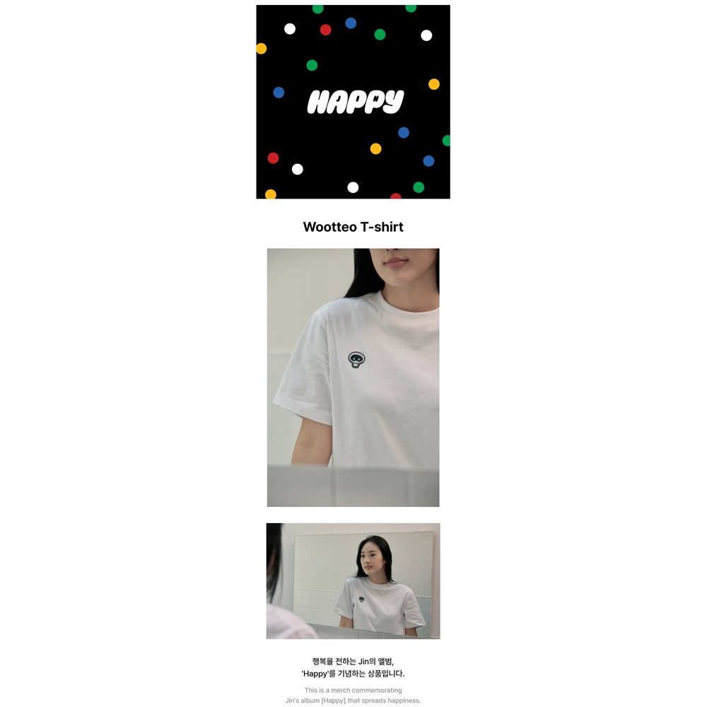 JIN (BTS) - HAPPY (PHOTOBOOK VER.)