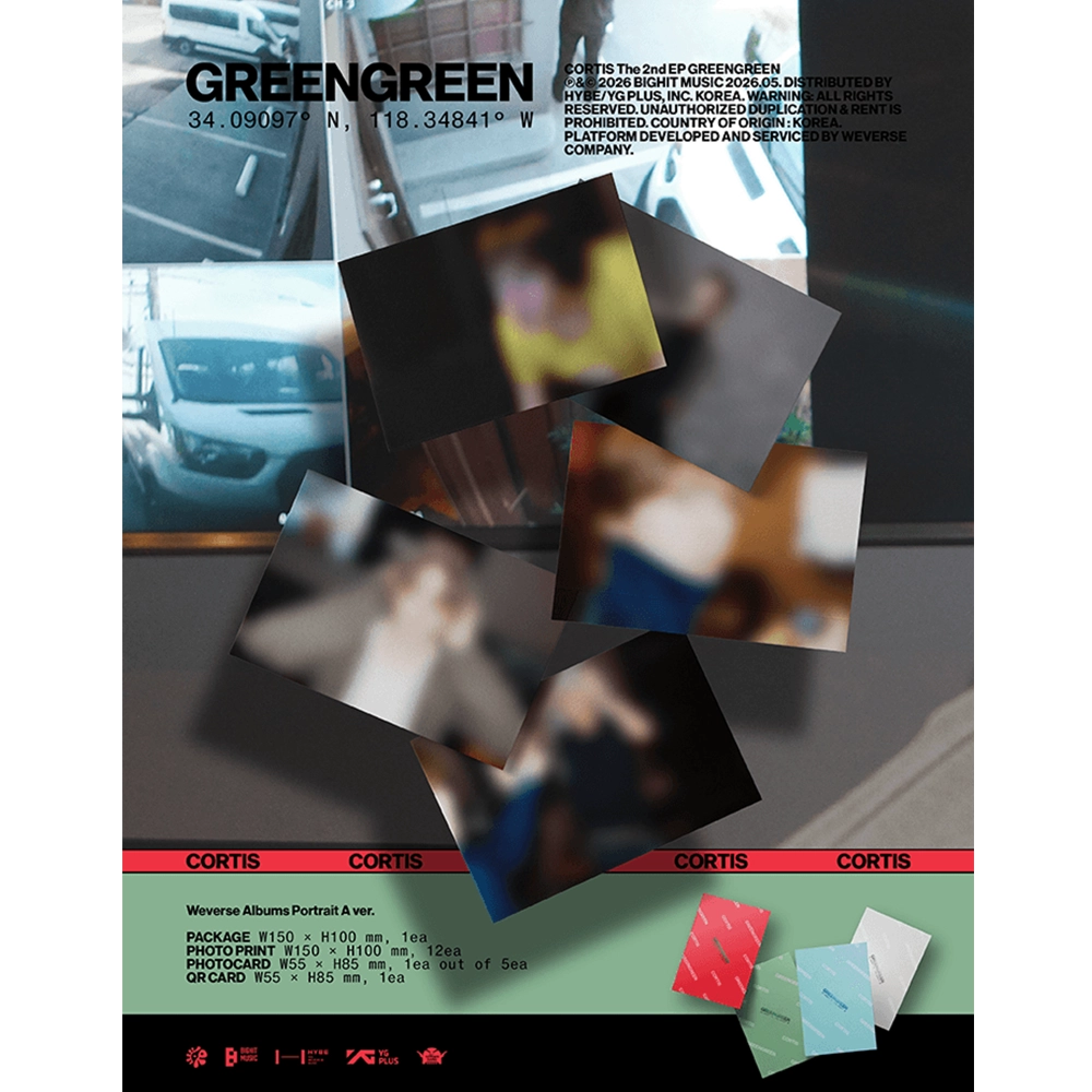 CORTIS - GREENGREEN (WEVERSE ALBUMS VER) 1
