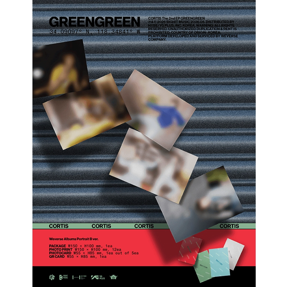 CORTIS - GREENGREEN (WEVERSE ALBUMS VER) 2