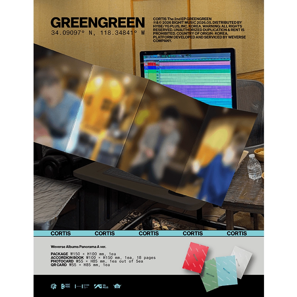 CORTIS - GREENGREEN (WEVERSE ALBUMS VER) 3
