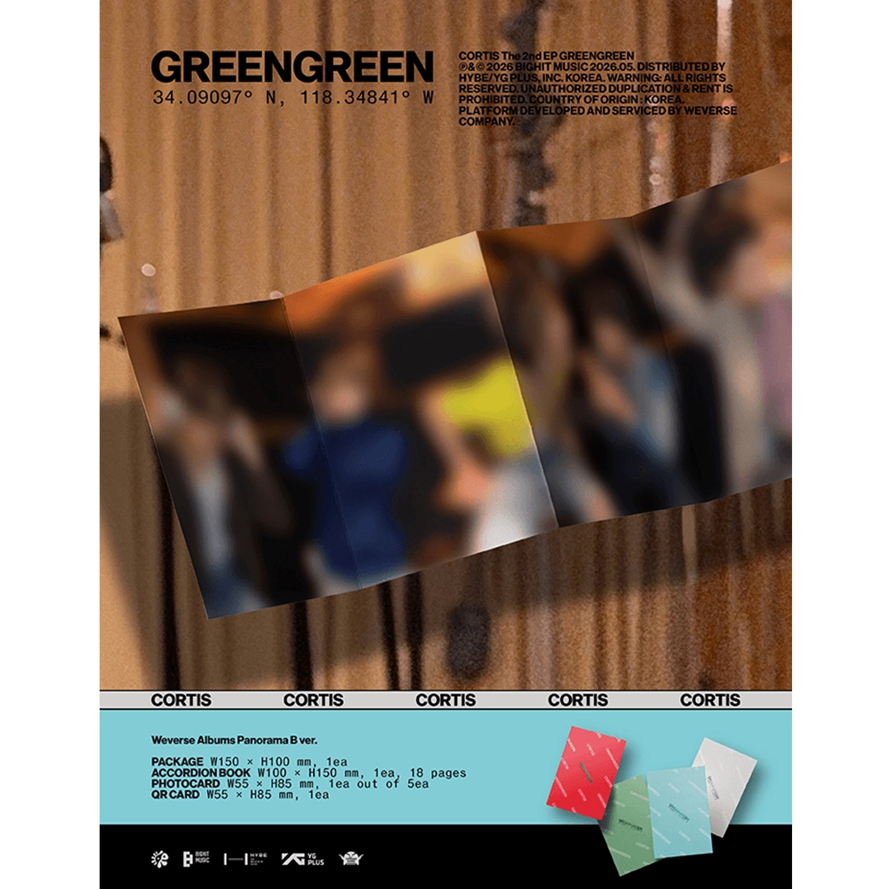 CORTIS - GREENGREEN (WEVERSE ALBUMS VER) 4