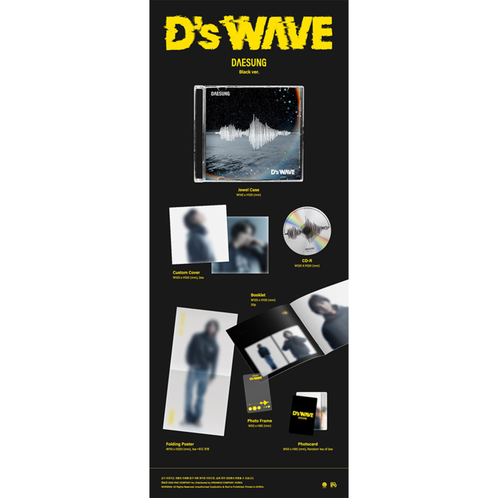 DAESUNG (BIGBANG) - D’s WAVE (BLACK VER)