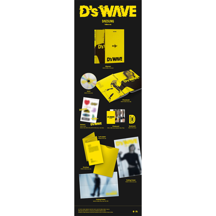 DAESUNG (BIGBANG) - D's WAVE (YELLOW VER)
