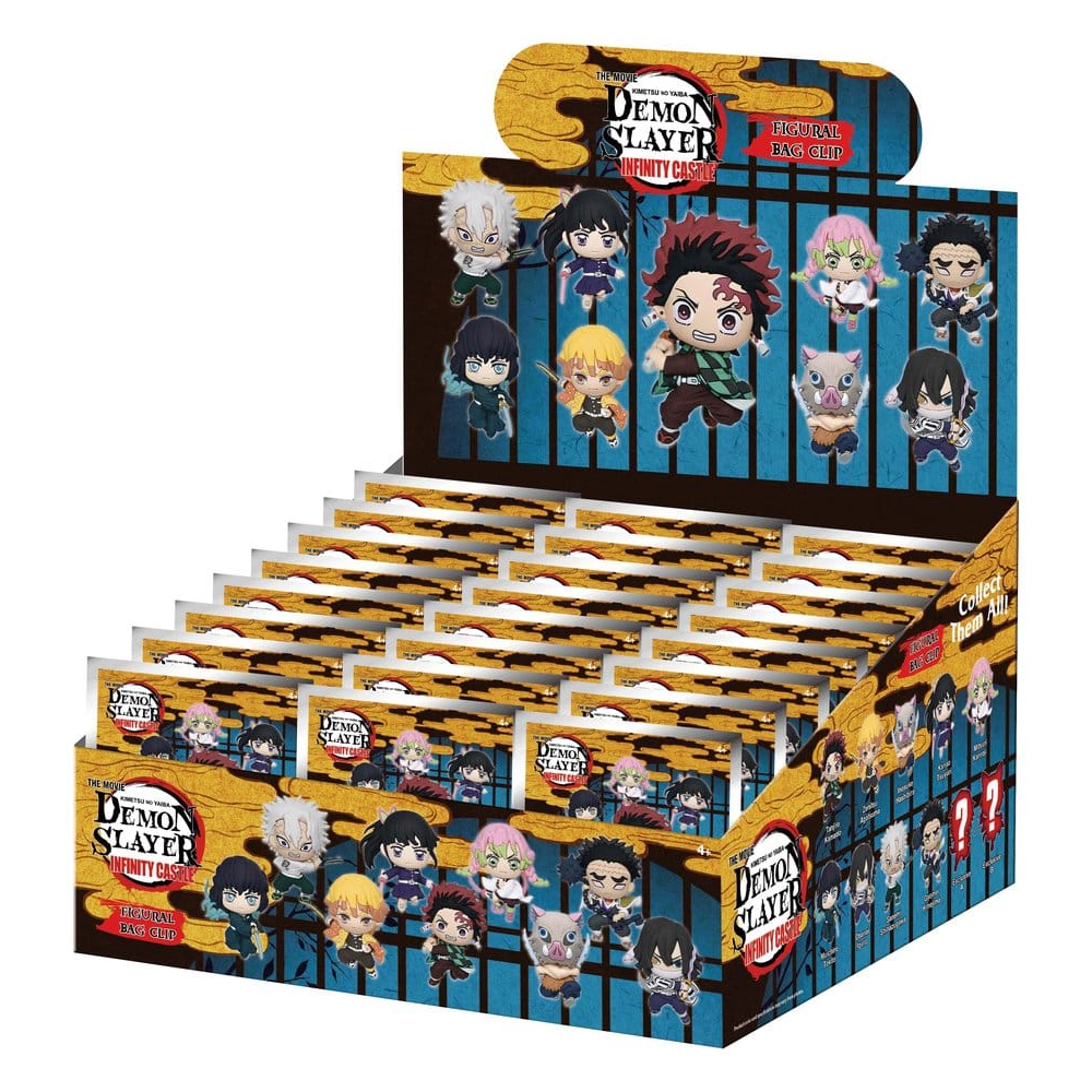 Demon Slayer 3D Foam Bag Clips Infinity Castle Serie 1 (Mystery Box) 2
