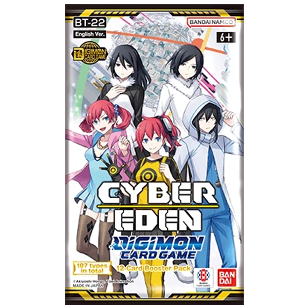 Digimon TCG - Cyber Eden BT22 Booster (Each Booster) 0