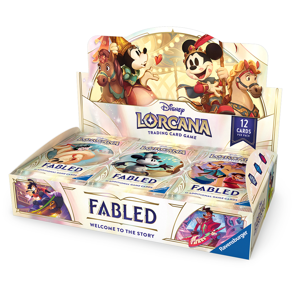 Disney Lorcana TCG - Fabled Booster Display (24 Packs) 0