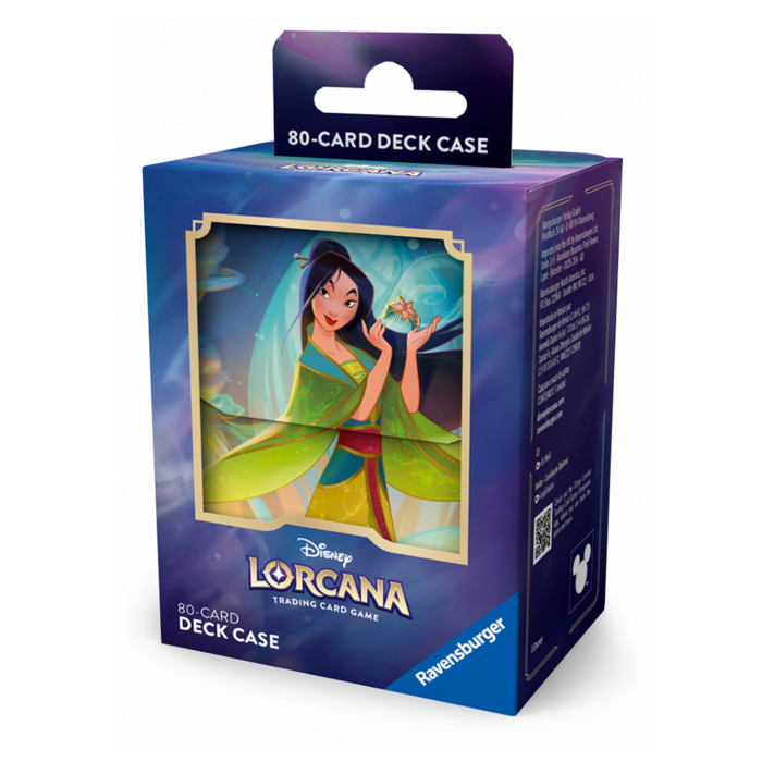 Disney Lorcana TCG - Fabled Deck Box Mulan Considerate Diplomat