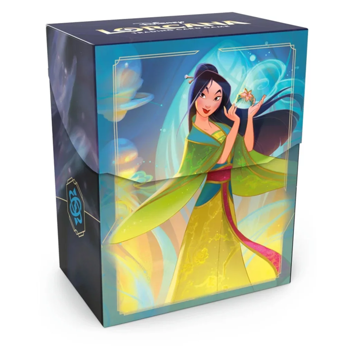 Disney Lorcana TCG - Fabled Deck Box Mulan Considerate Diplomat