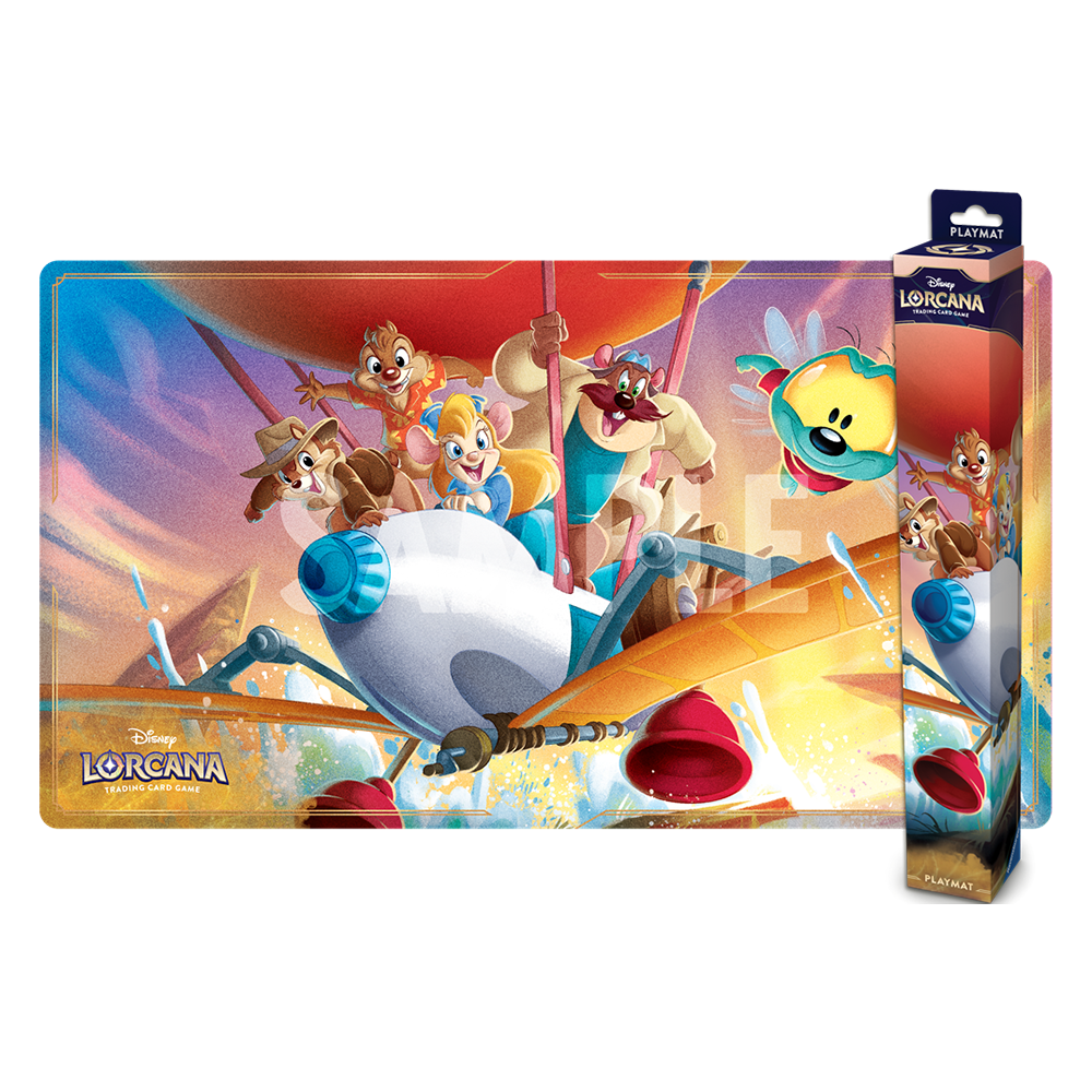 Disney Lorcana TCG - Reign of Jafar Playmat Rescue Rangers 0