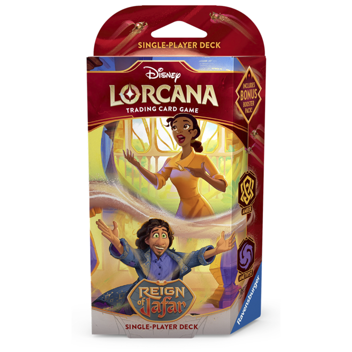 Disney Lorcana TCG - Reign of Jafar Starter Deck - Amber & Amethyst