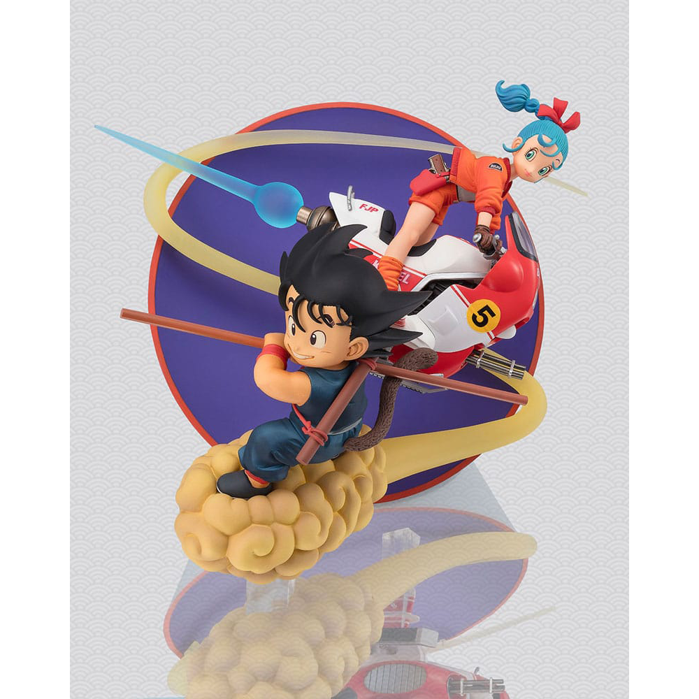 Dragon Ball Figuarts ZERO PVC Statue Son Goku & Bulma 18 cm 0