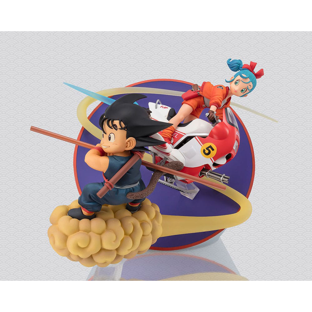 Dragon Ball Figuarts ZERO PVC Statue Son Goku & Bulma 18 cm 2