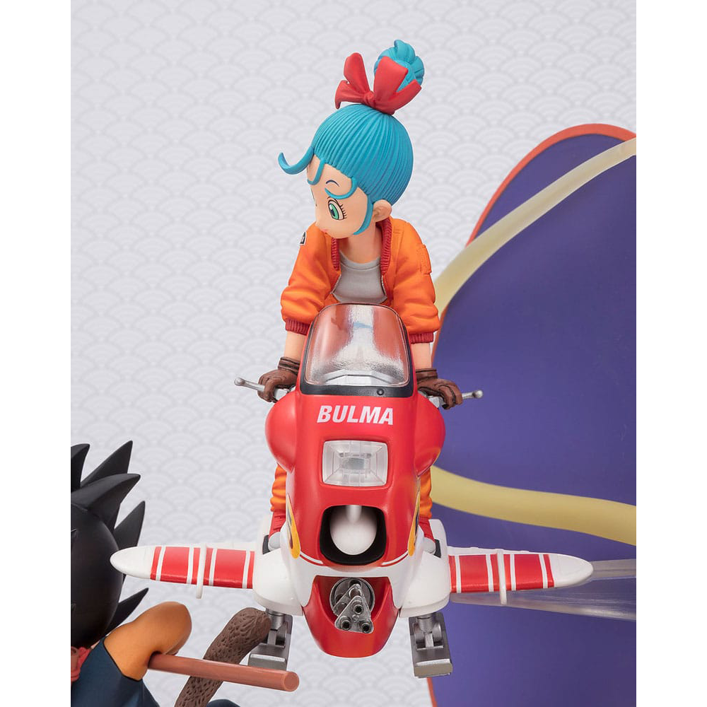 Dragon Ball Figuarts ZERO PVC Statue Son Goku & Bulma 18 cm 3