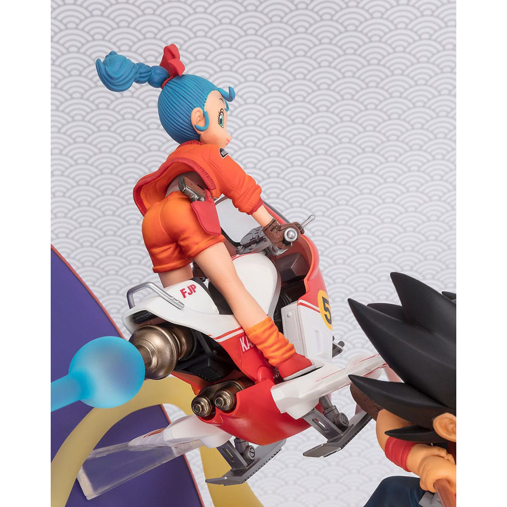 Dragon Ball Figuarts ZERO PVC Statue Son Goku & Bulma 18 cm 4