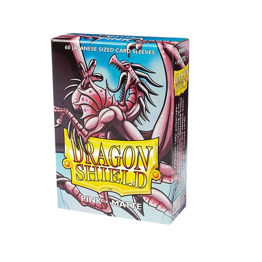 Dragon Shield Card Sleeves - Japanese Size Matte (60) - Pink 0