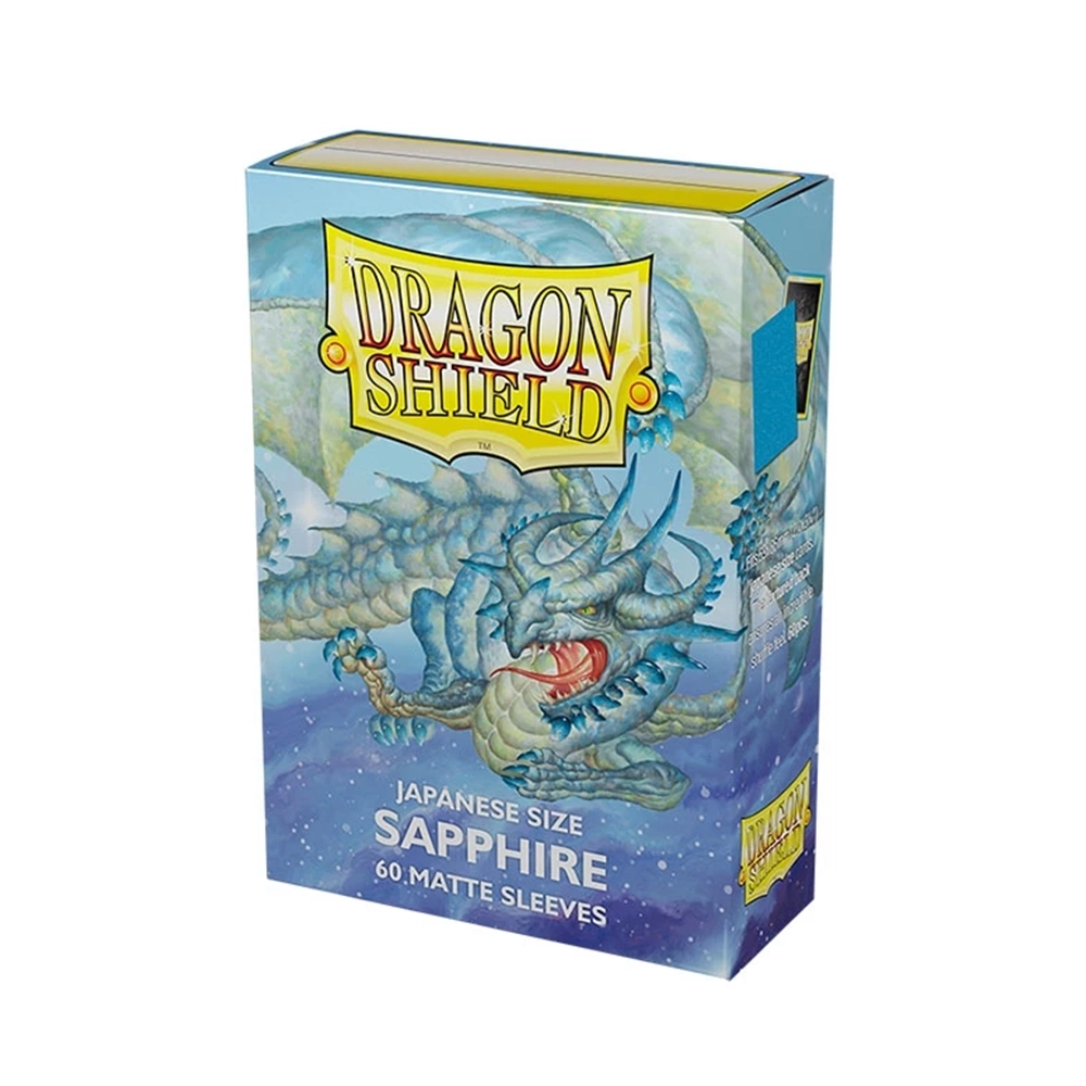 Dragon Shield Card Sleeves - Japanese Size Matte (60) - Sapphire 0