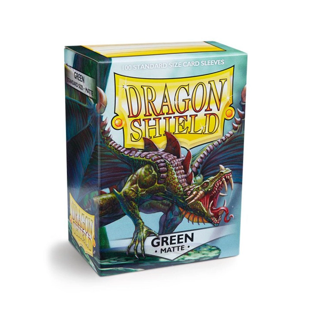 Dragon Shield Card Sleeves - Standard Size Matte (100) - Green 0